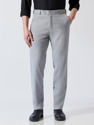 Tuna - Classic Formal Pant - Light Grey - Espanshe