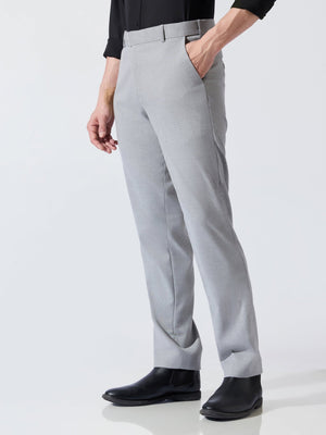 Tuna - Classic Formal Pant - Light Grey - Espanshe