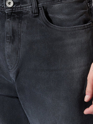 Zora - Relaxed Fit Jeans - Black Shade - Espanshe