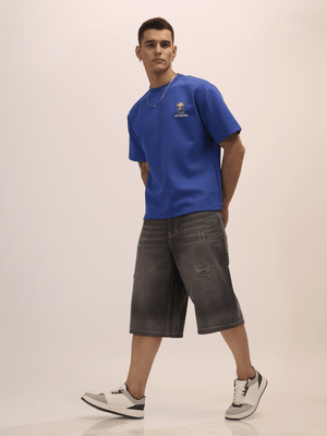 Melusine - Loose Fit Jorts - Charcoal - Espanshe