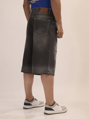 Melusine - Loose Fit Jorts - Charcoal - Espanshe