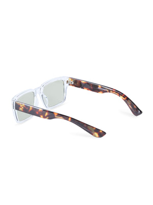 Men's Square Sunglass in  Gold Brown
