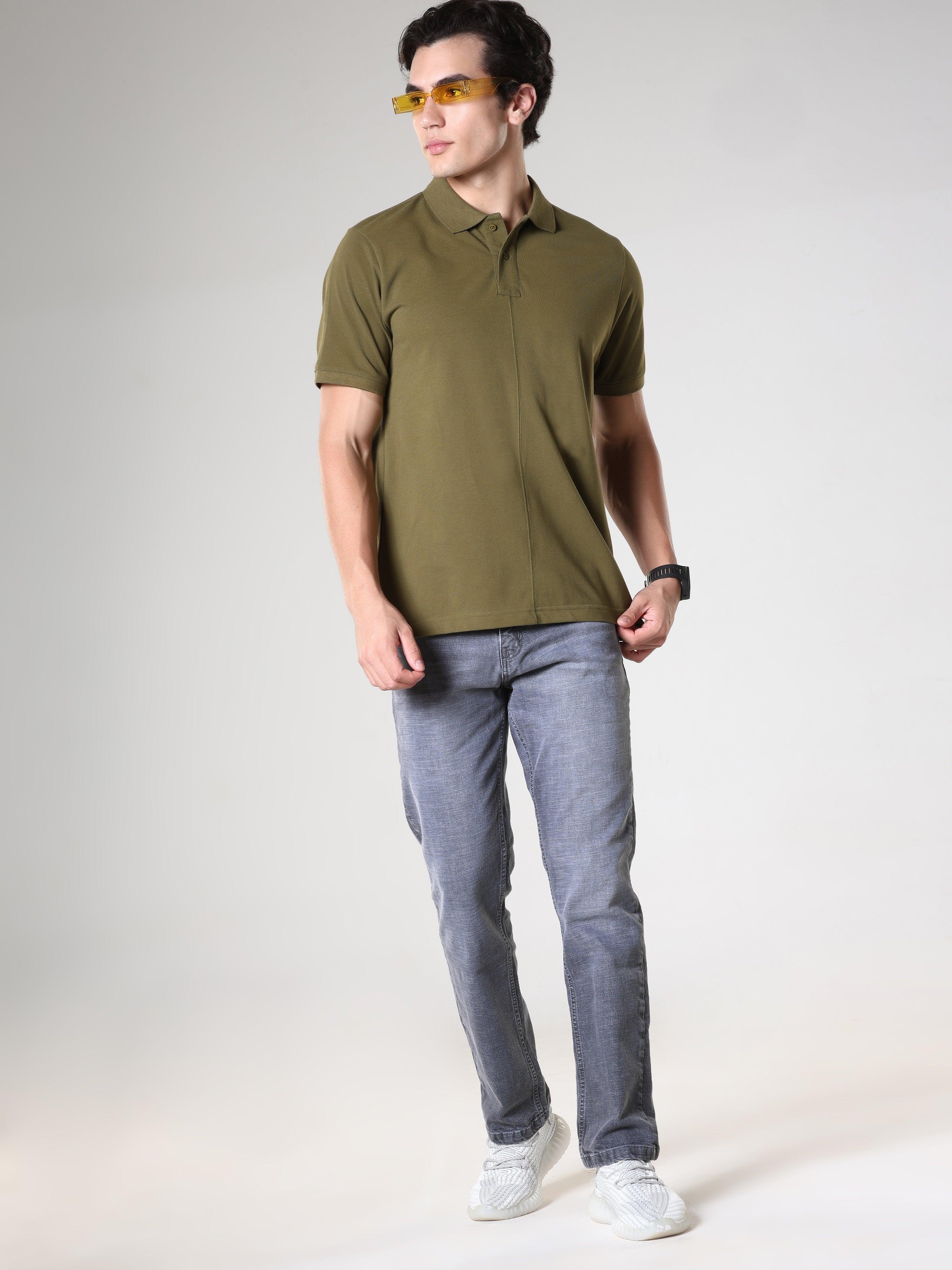 Plain Polo T-Shirt- made with cotton fabric. 
tshirts for men
cotton tshirts for men
