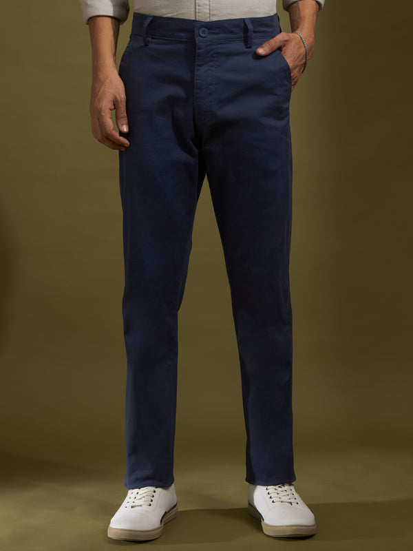 Vano - Slim Trouser - Blue