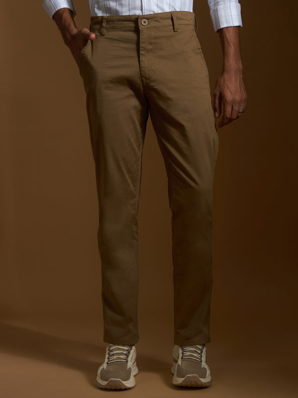 Vano - Slim Trouser - Khaki