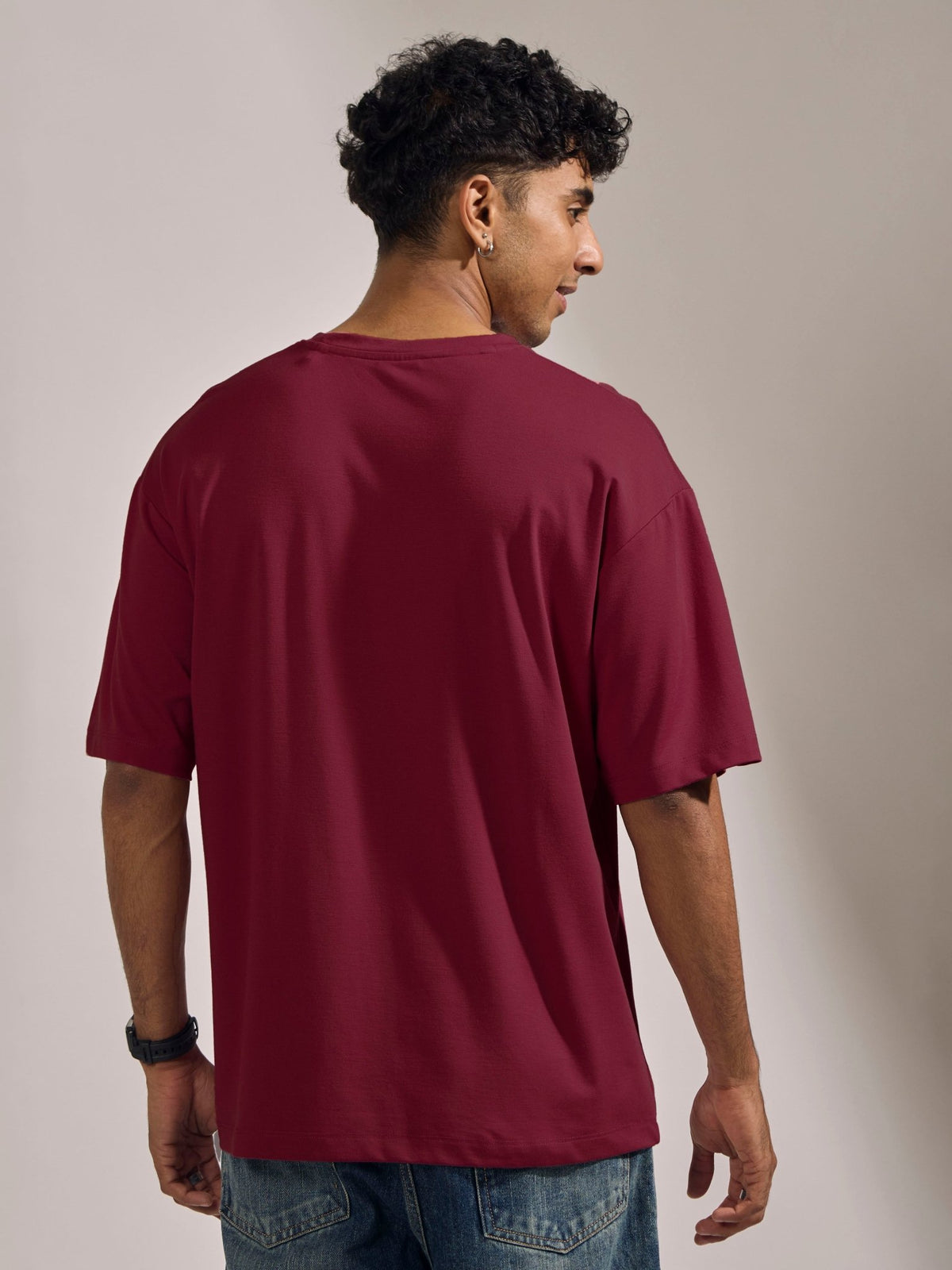 Xylia -T-Shirt - Cranberry - Espanshe