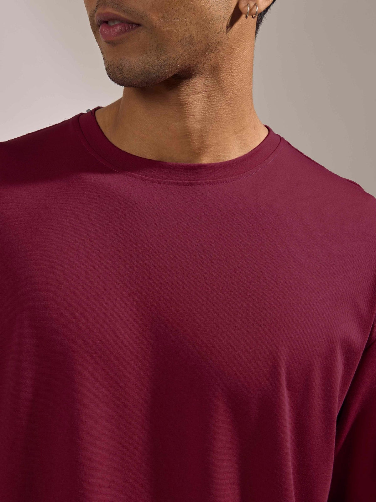 Xylia -T-Shirt - Cranberry - Espanshe