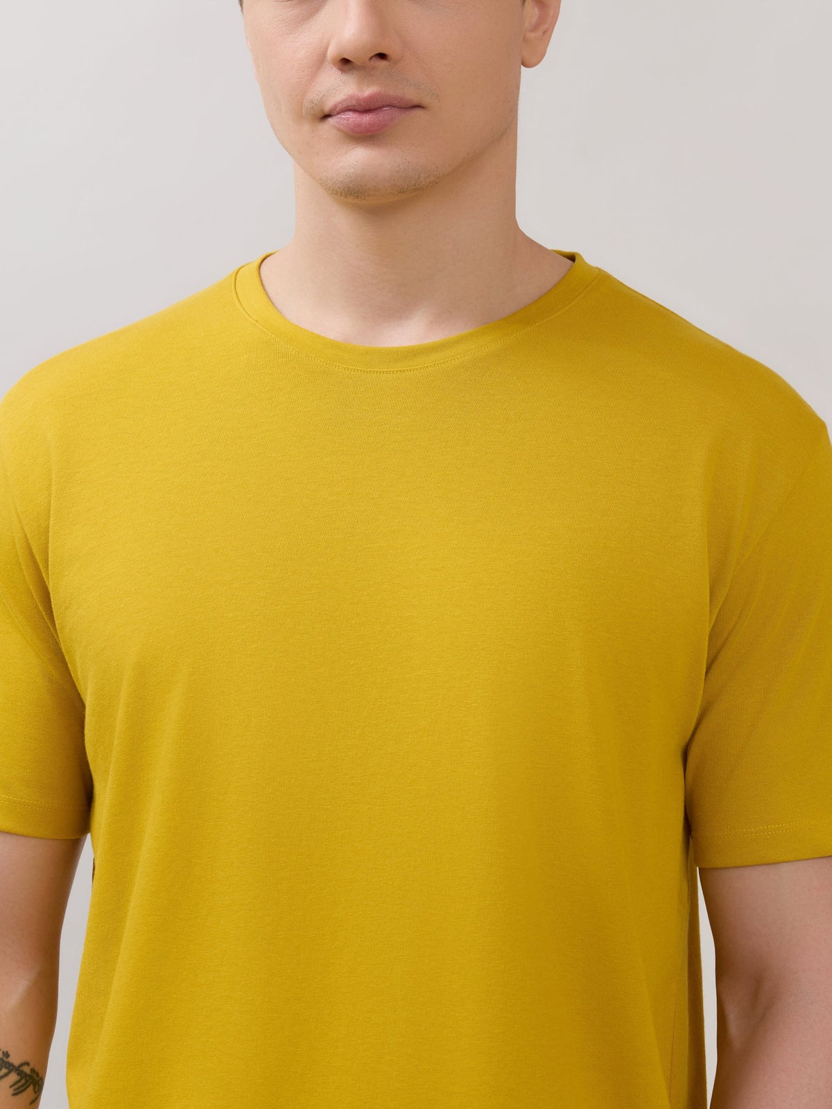Zanaia - Slim Fit T-Shirt - Gold Flake - Espanshe