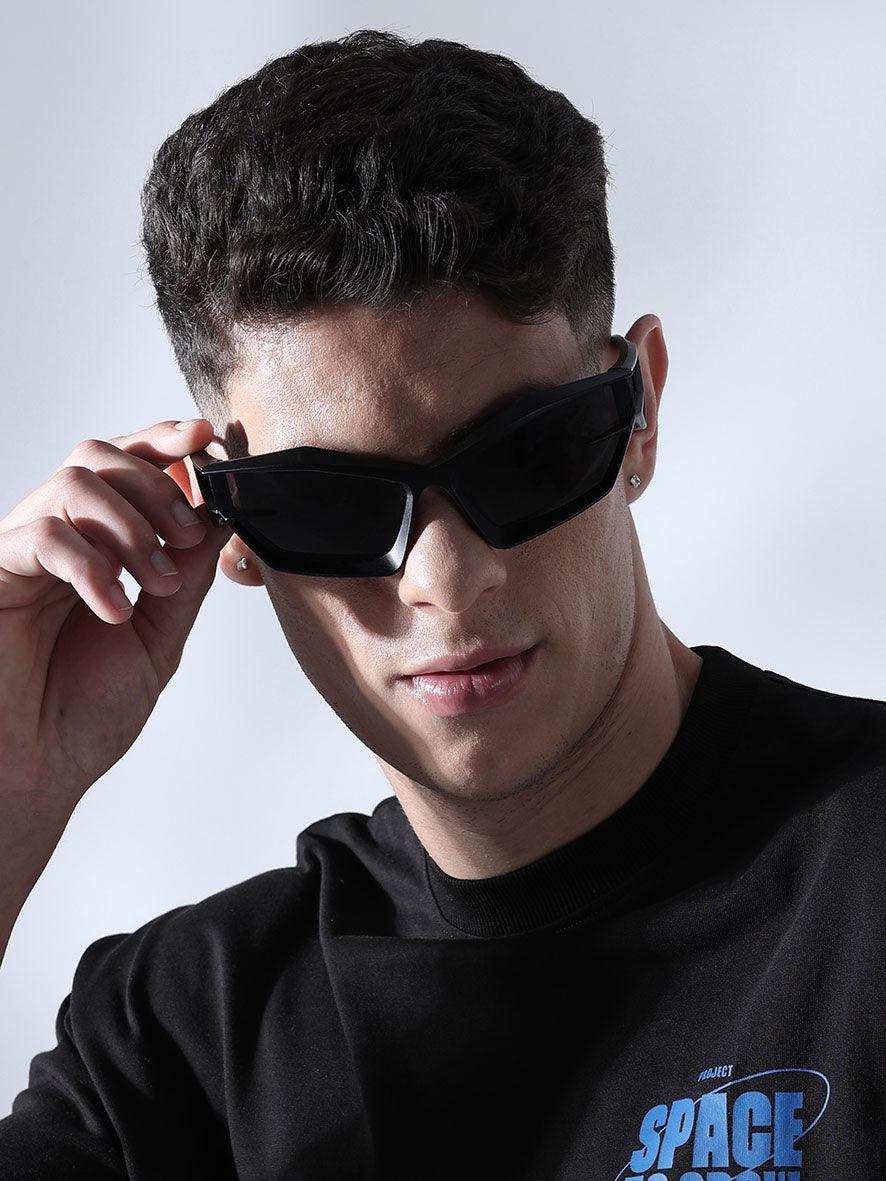 Cat Eye Sunglass - Black - Espanshe