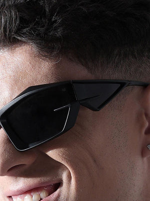 Cat Eye Sunglass - Black - Espanshe