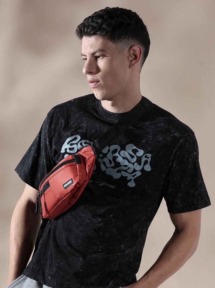 Small Fanny Bag Orange Red - Espanshe