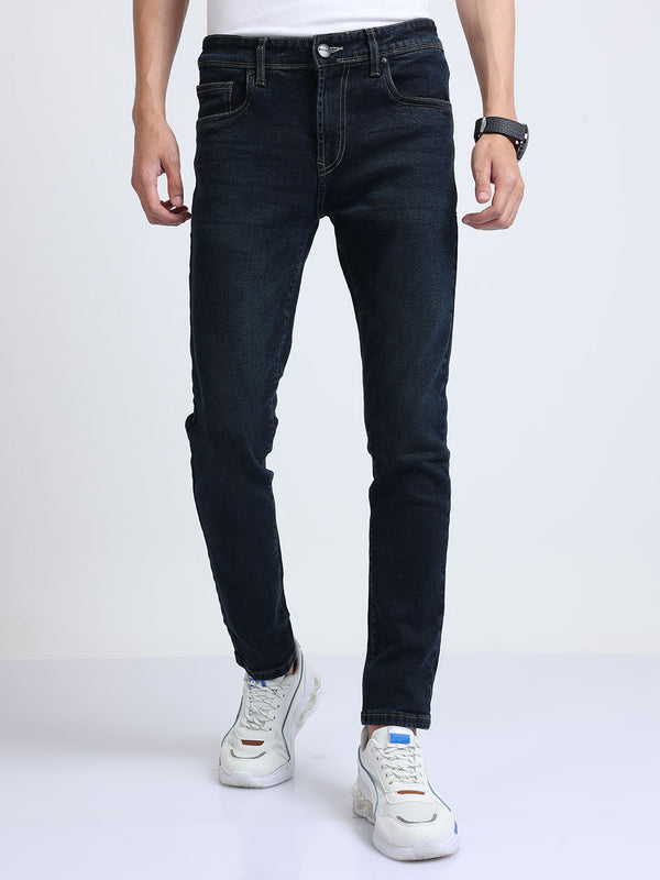 Men's Black Skinny Fit Jeans