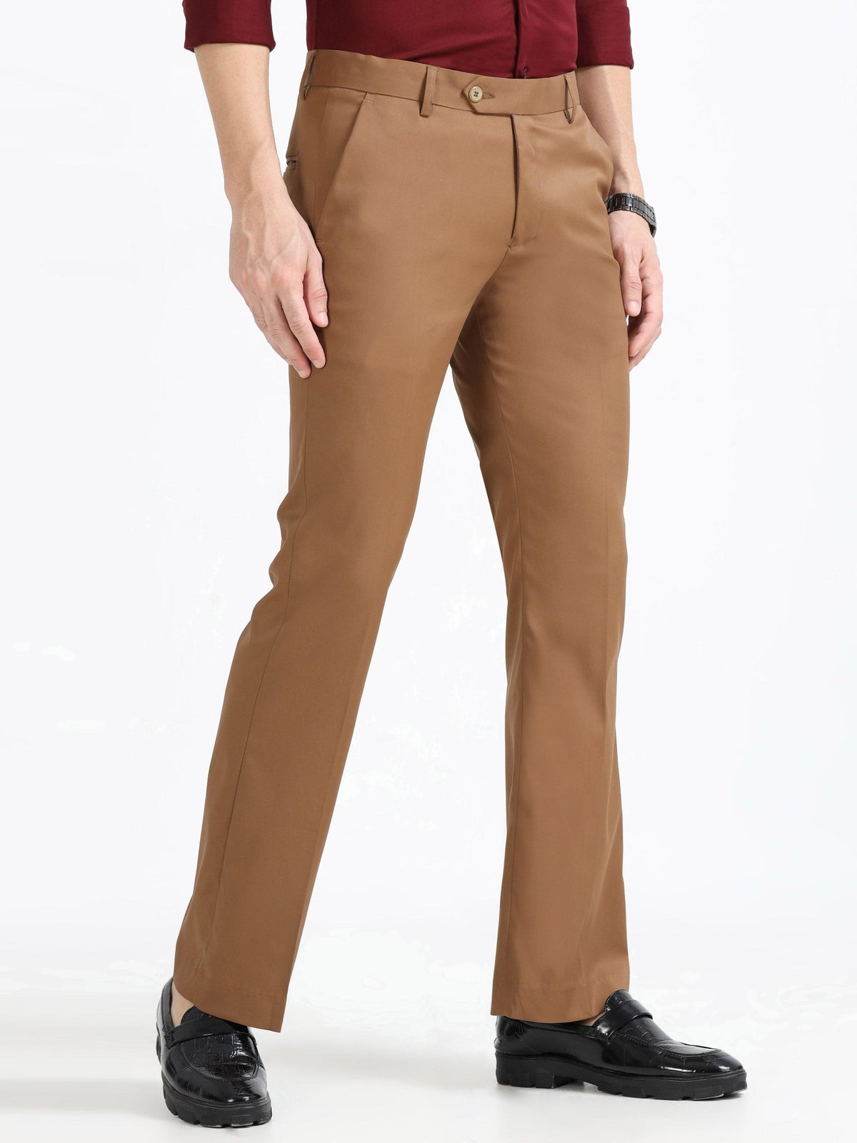 Wee 2.0 - Bootcut Formal Pant - Coffee - Espanshe