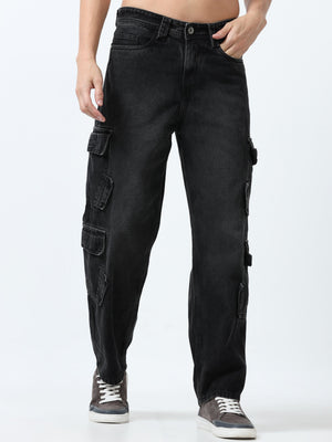 relaxed faded jeans with 8 classic pockets 
jeans for men
stylish jean for men