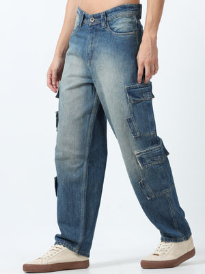 relaxed faded jeans with 8 classic pockets 
jeans for men
stylish jean for men.