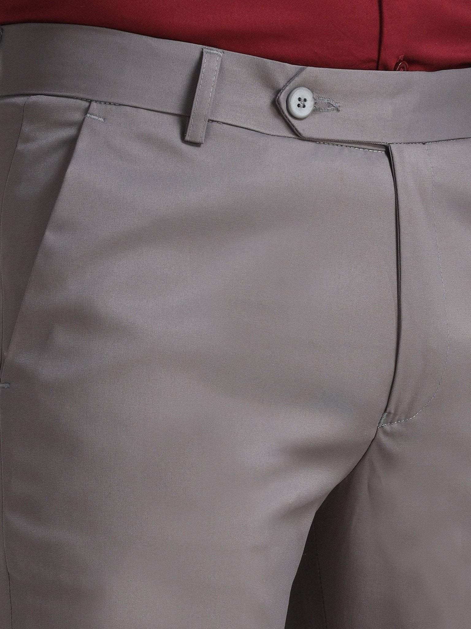 Wee 2.0 - Bootcut Formal Pant - Cement Grey - Espanshe