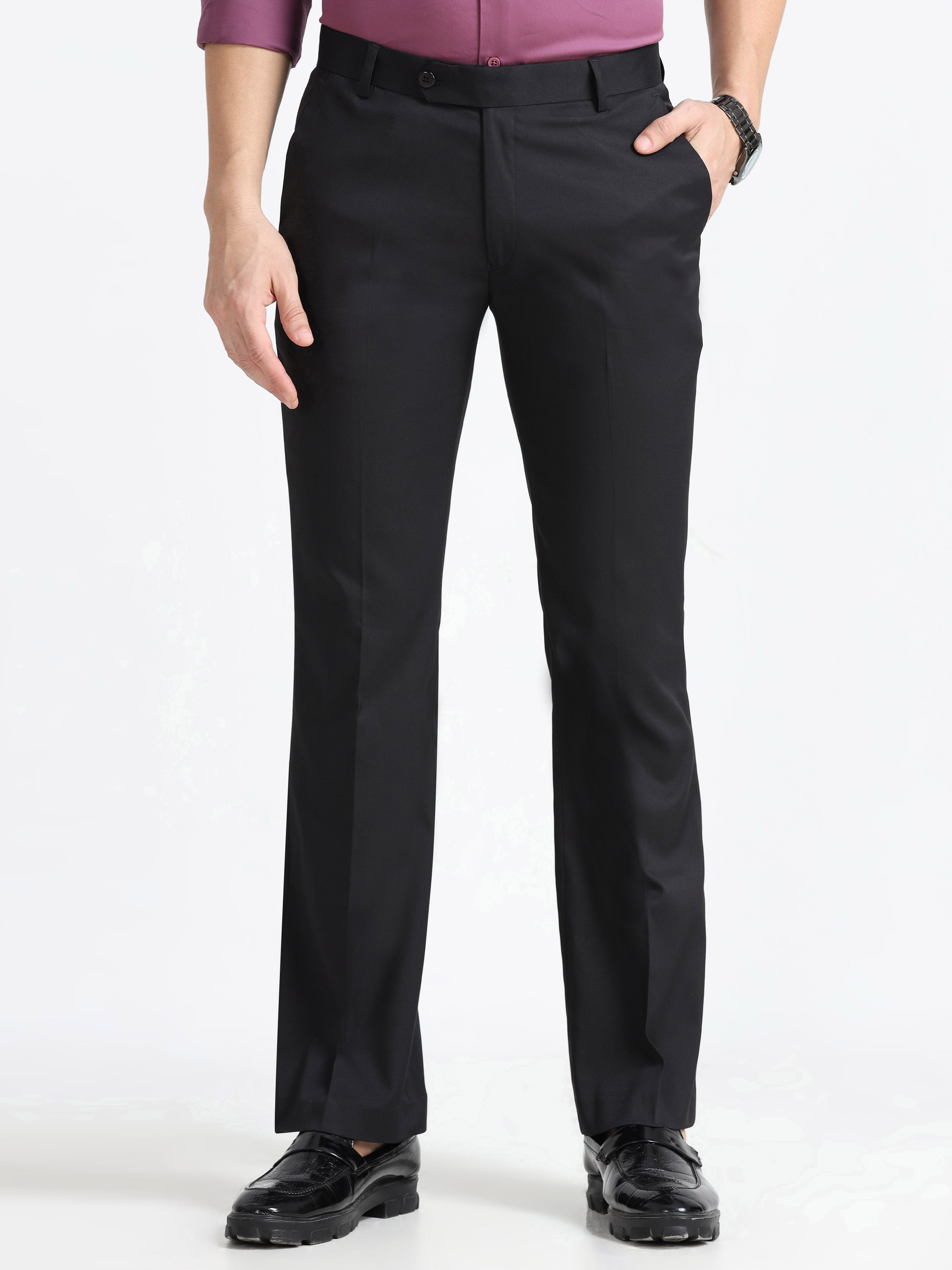 Bootcut formal trousers best sale