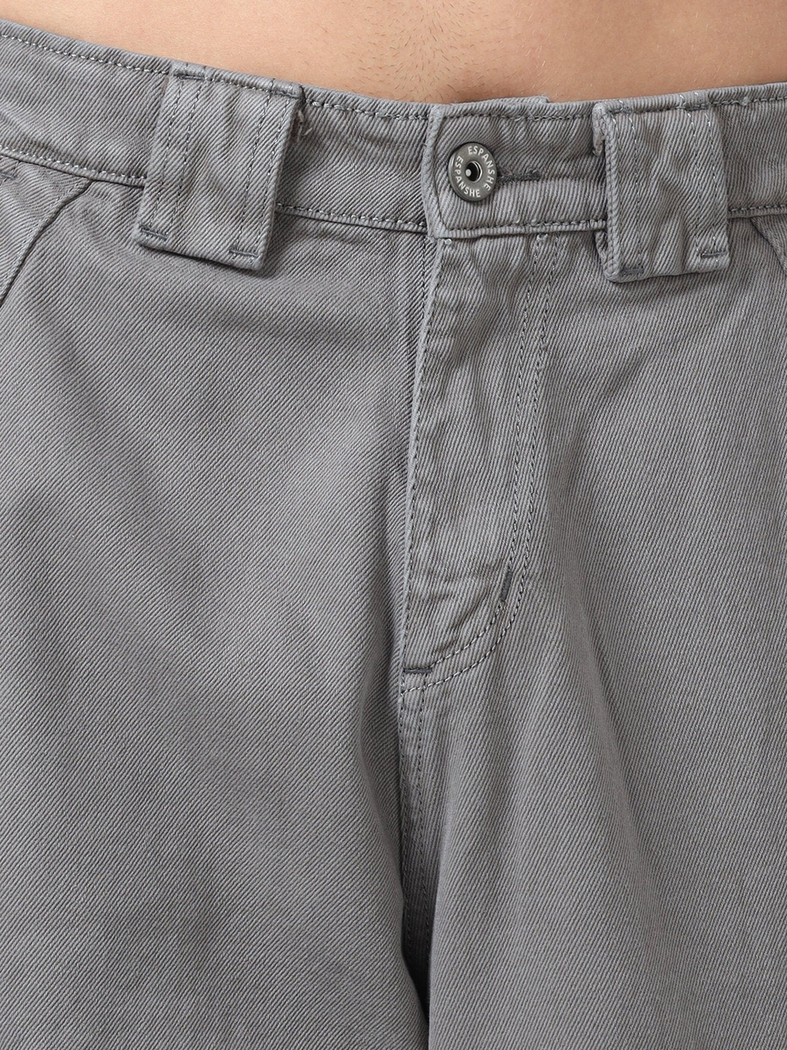 Maverick - Baggy Cargo Jeans - Grey - Espanshe