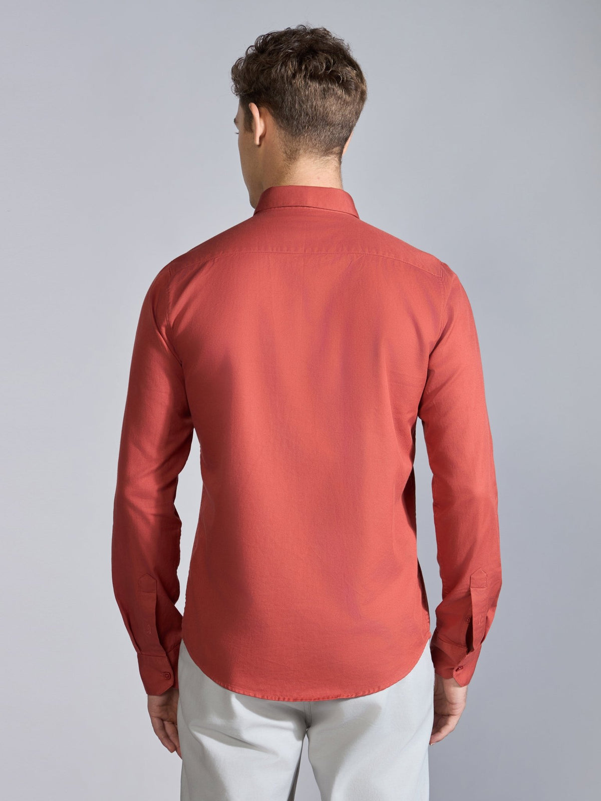 Nerato - Turkish Fit Cavalry Shirt - Fire Red - Espanshe