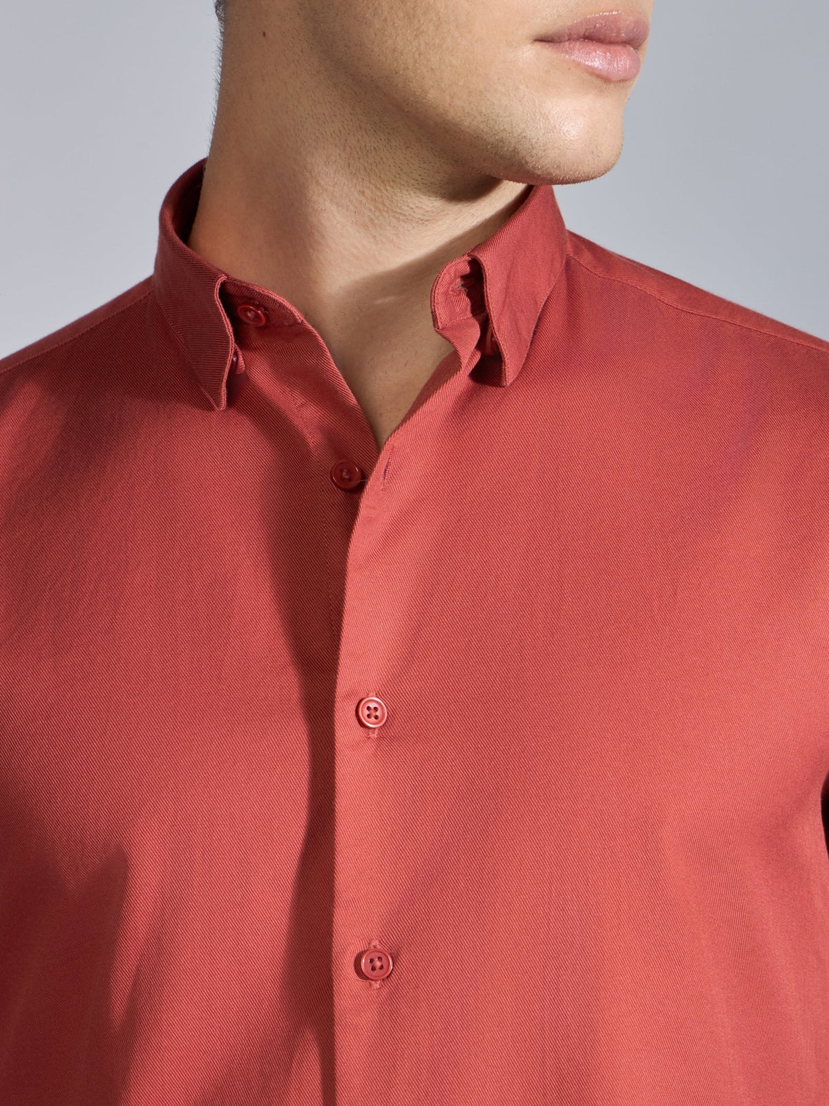 Nerato - Turkish Fit Cavalry Shirt - Fire Red - Espanshe