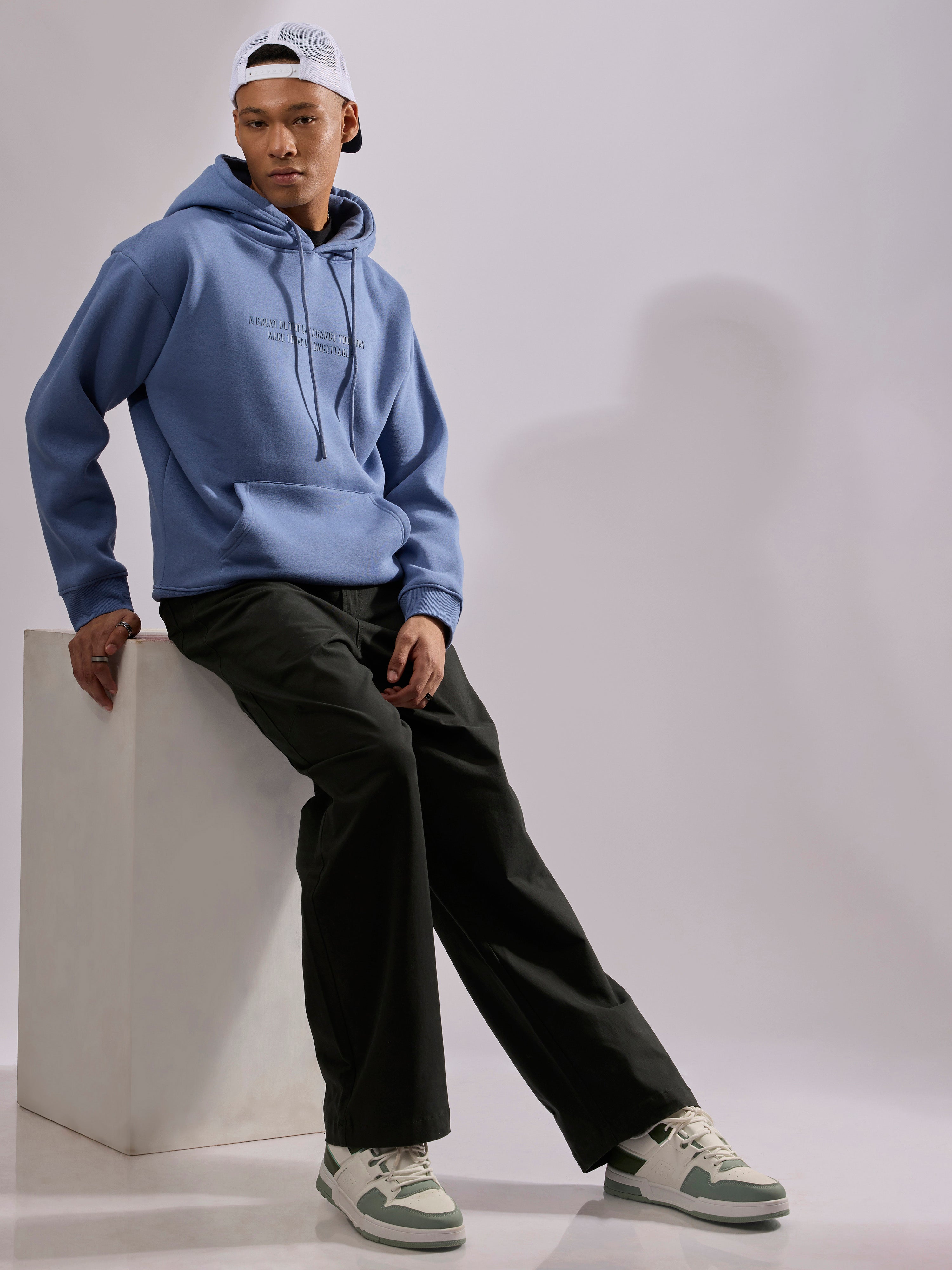  Men's Super Baggy Cargo Pant in Dark Green
