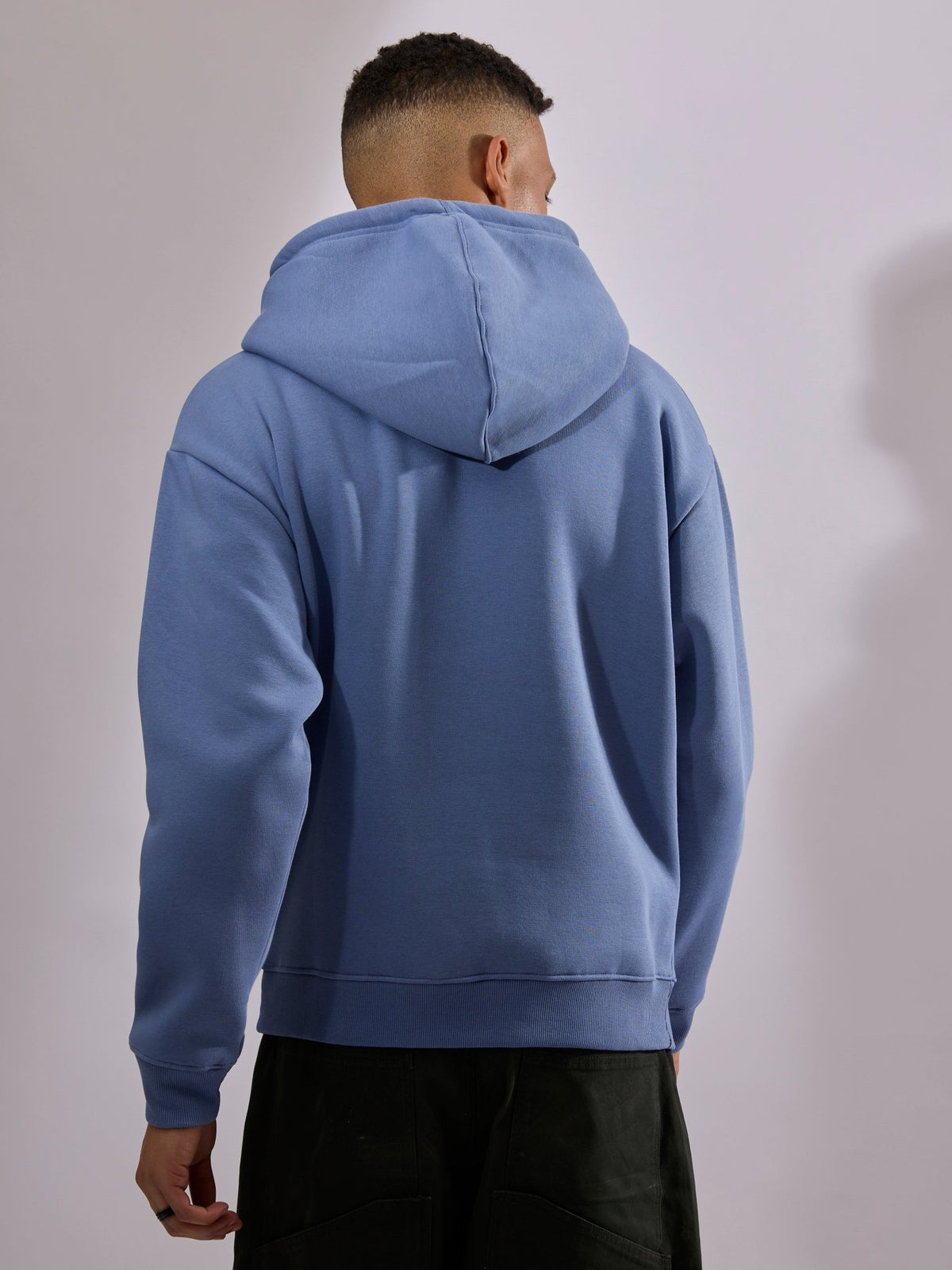 Drift - Printed Hoodie - Light Blue - Espanshe