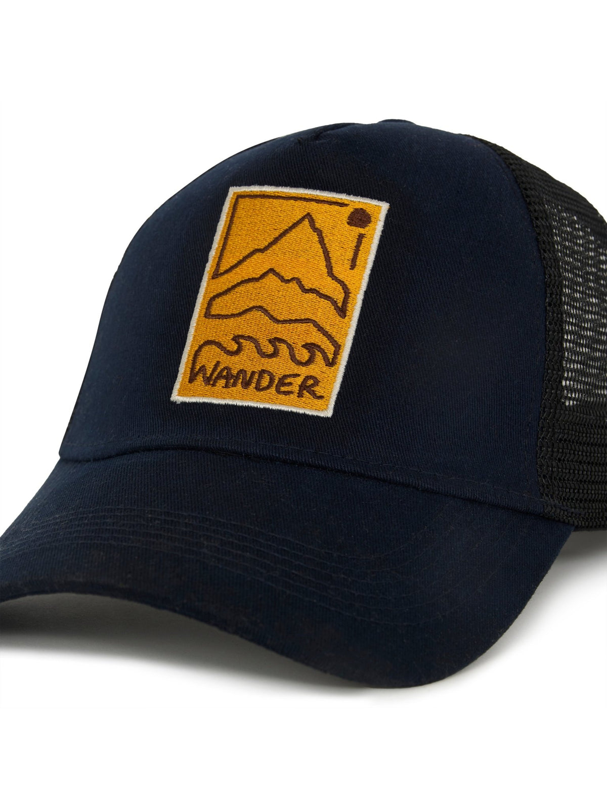 Galenos - Wander Printed Baseball Cap - Navy - Espanshe