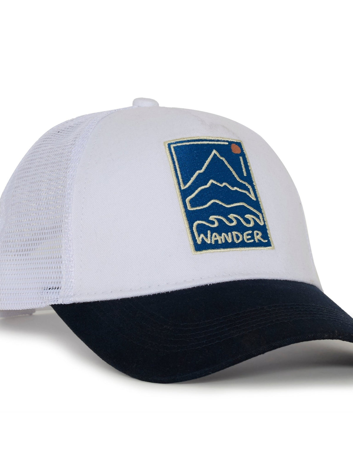 Galenos - Wander Printed Baseball Cap - White - Espanshe