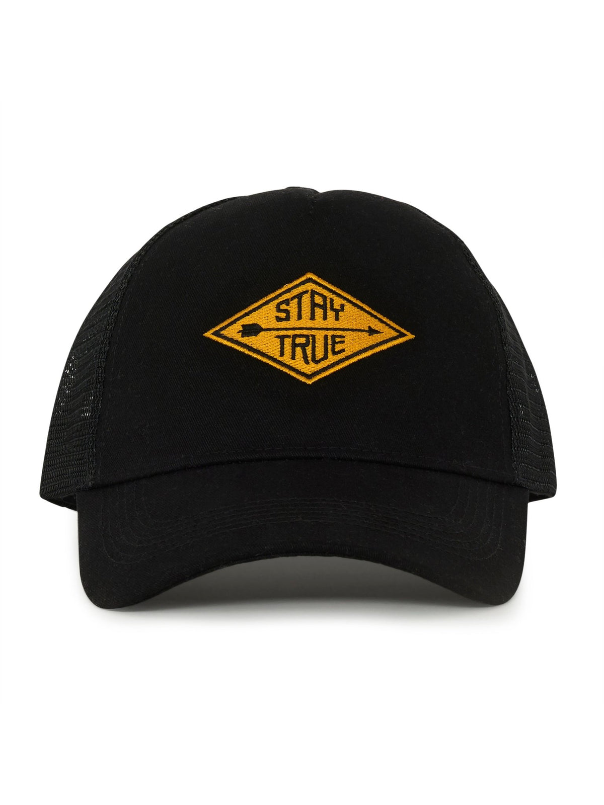 Galenos - Stay True Printed Baseball Cap - Black - Espanshe
