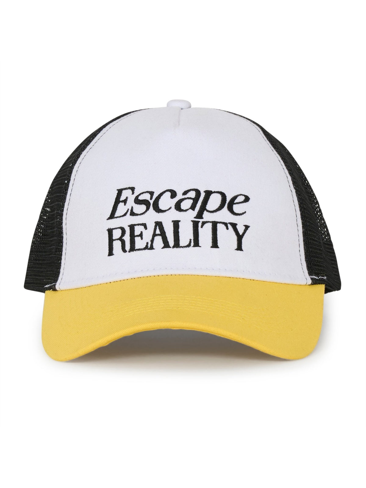 Galenos - Escape Reality Printed Baseball Cap - Yellow - Espanshe