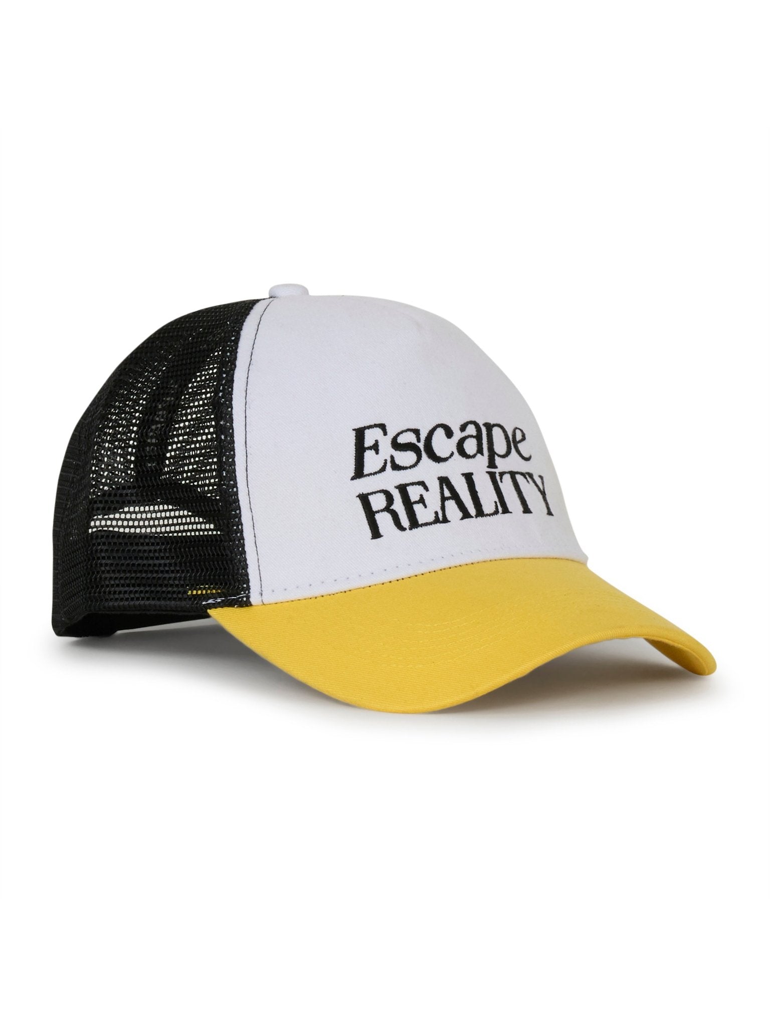 Galenos - Escape Reality Printed Baseball Cap - Yellow - Espanshe