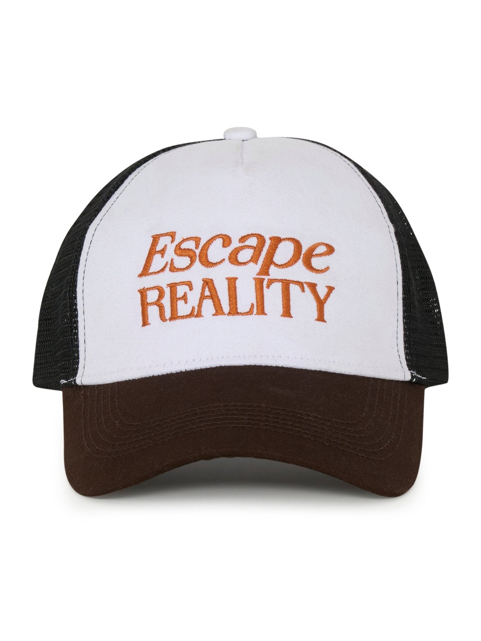Galenos - Escape Reality Printed Baseball Cap - White - Espanshe