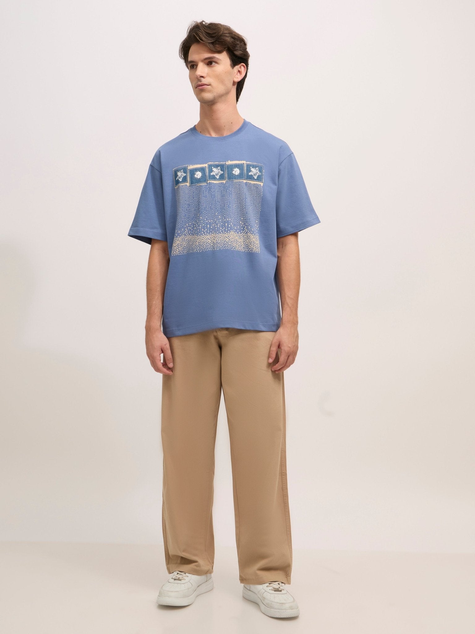 Bentley - Super Baggy Cargo Pant - Cream - Espanshe