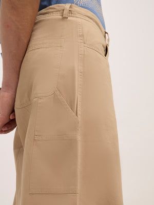  Super Baggy Cargo Pant - cream