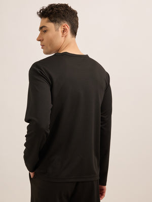 men's relaxed tshirt in black