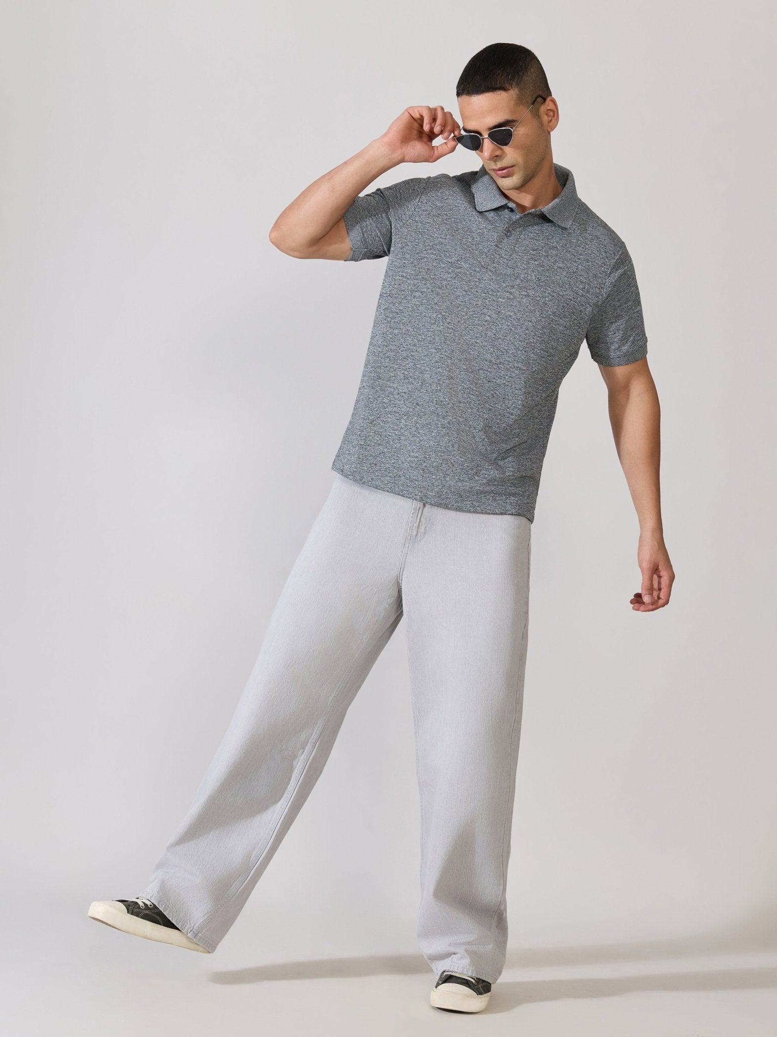 Modoin - Wide Jeans - Grey - Espanshe