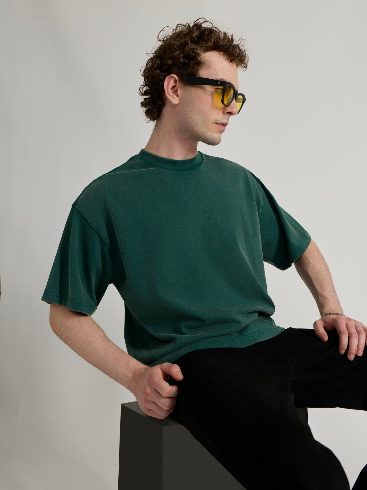 Kellington - Baggy T-Shirt - Emerald Green - Espanshe