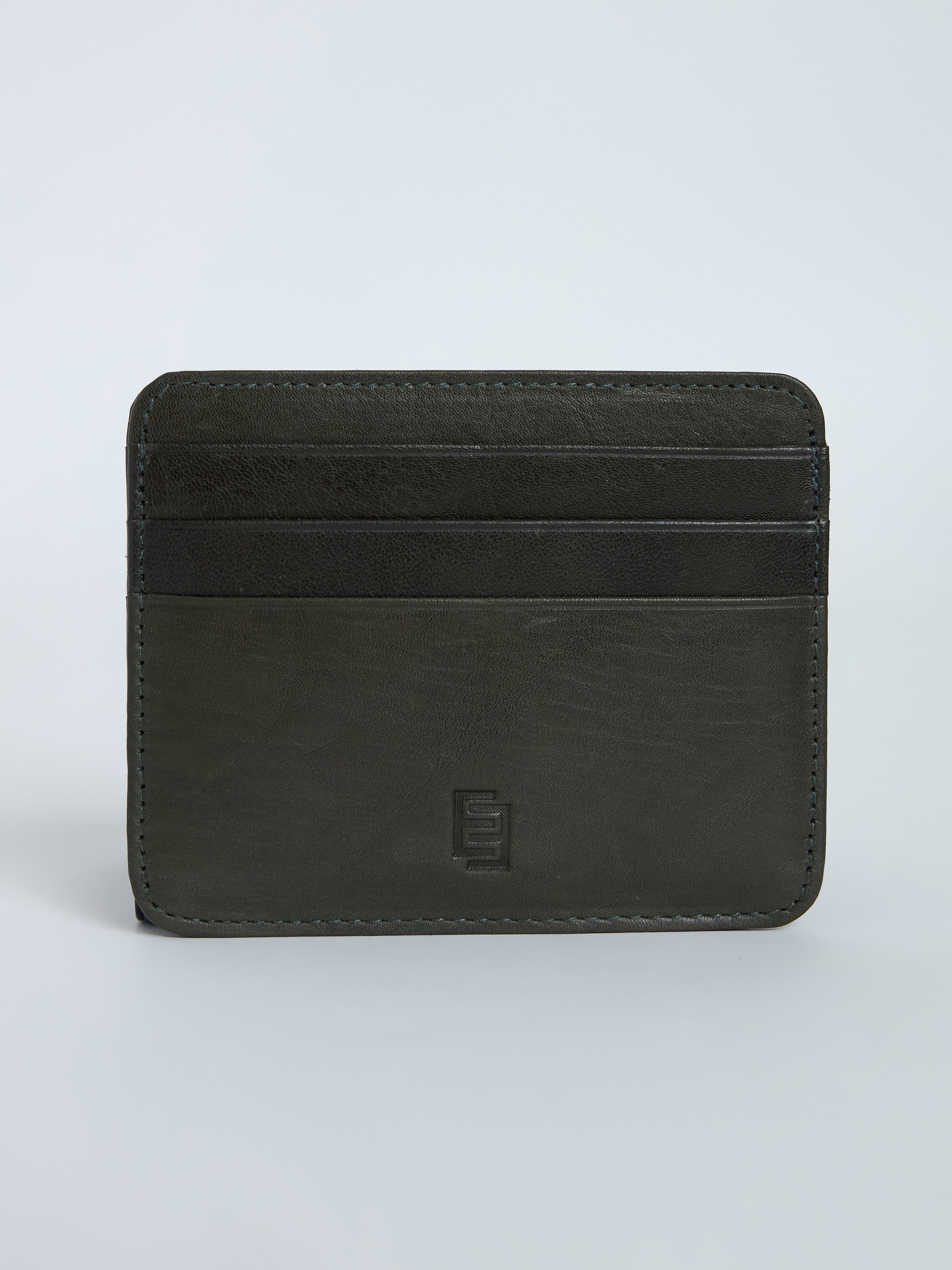 Arctic-7 - Card Holder Leather Wallet - Green