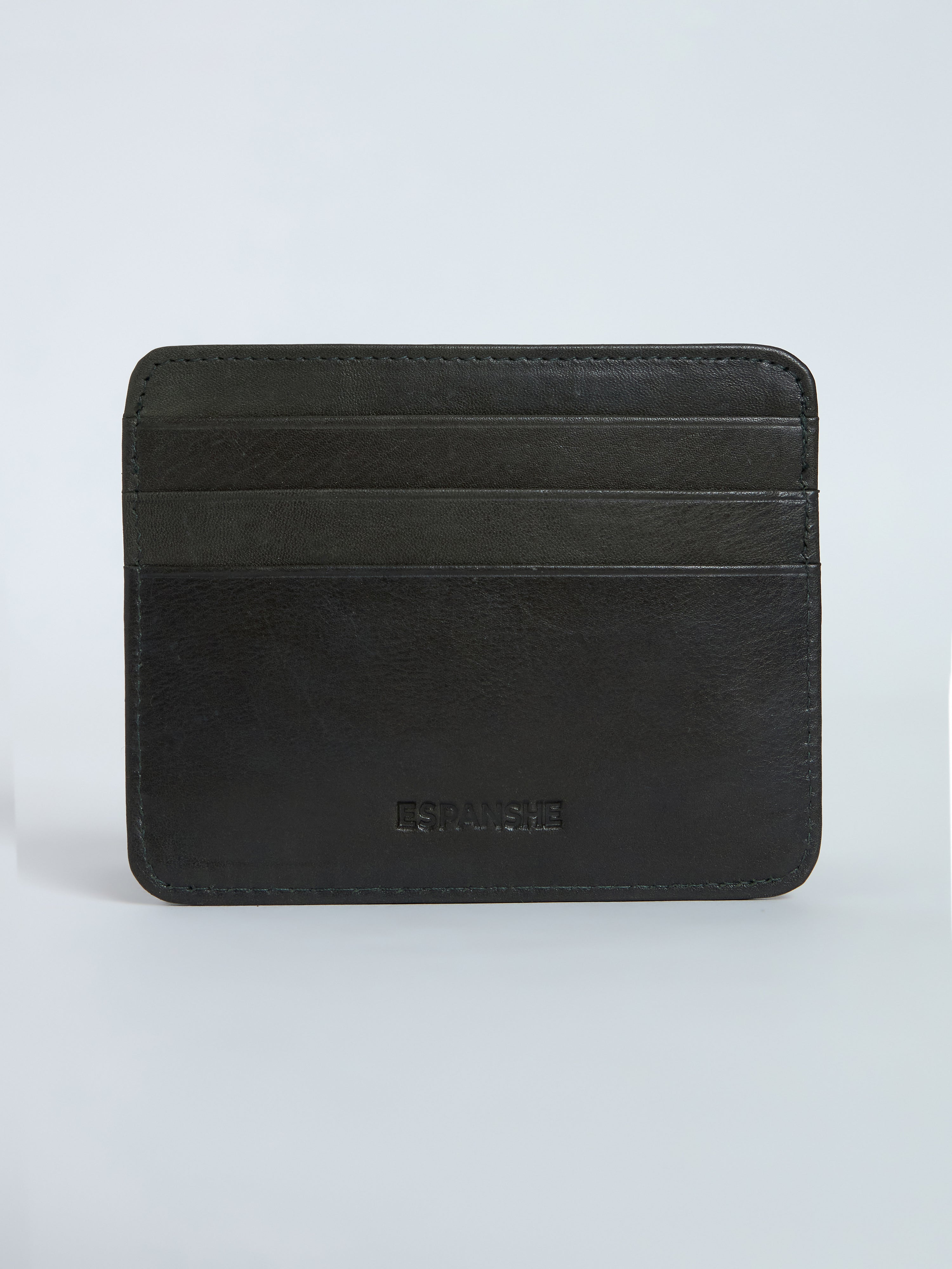 Arctic-7 - Card Holder Leather Wallet - Green