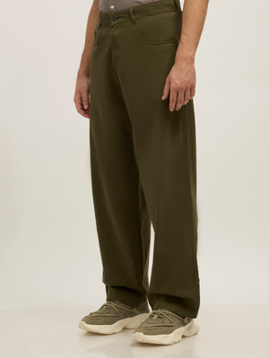  Super Baggy Cargo Pant - Forest Green