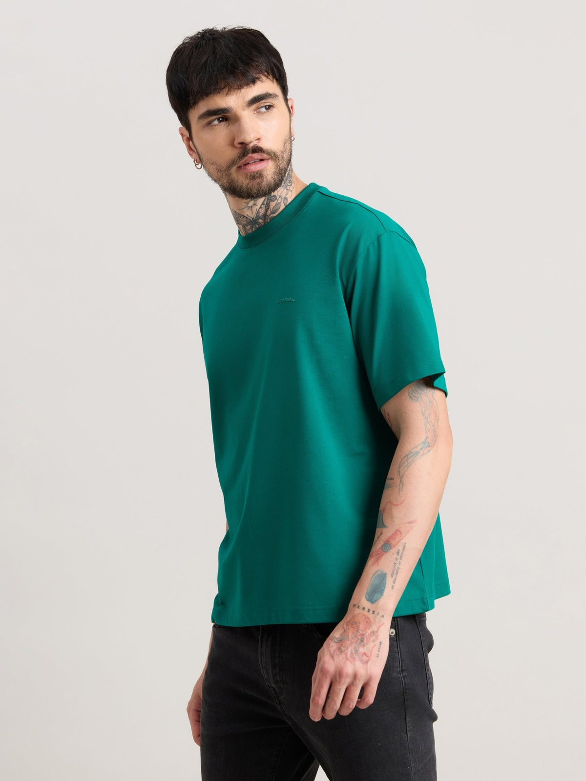 Nora - Loose Fit T-Shirt - Jolly Green - Espanshe