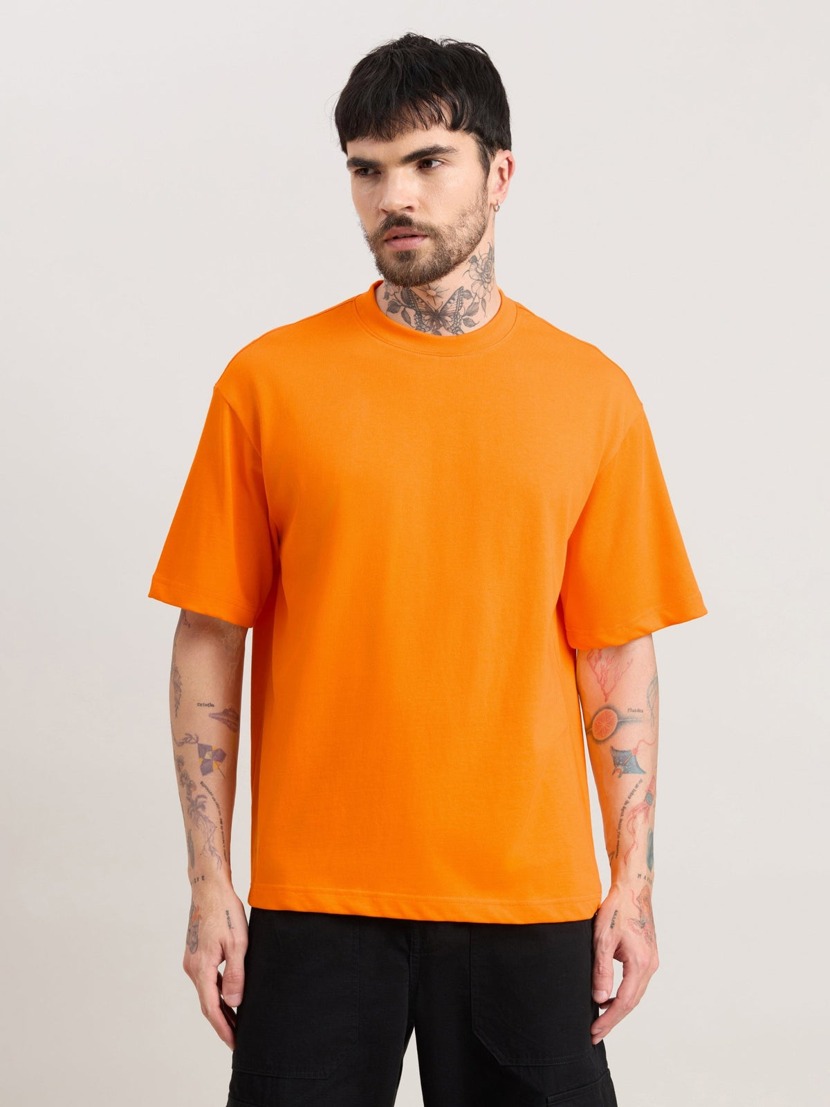 Vynora - Loose Fit T-Shirt - Neon Orange - Espanshe