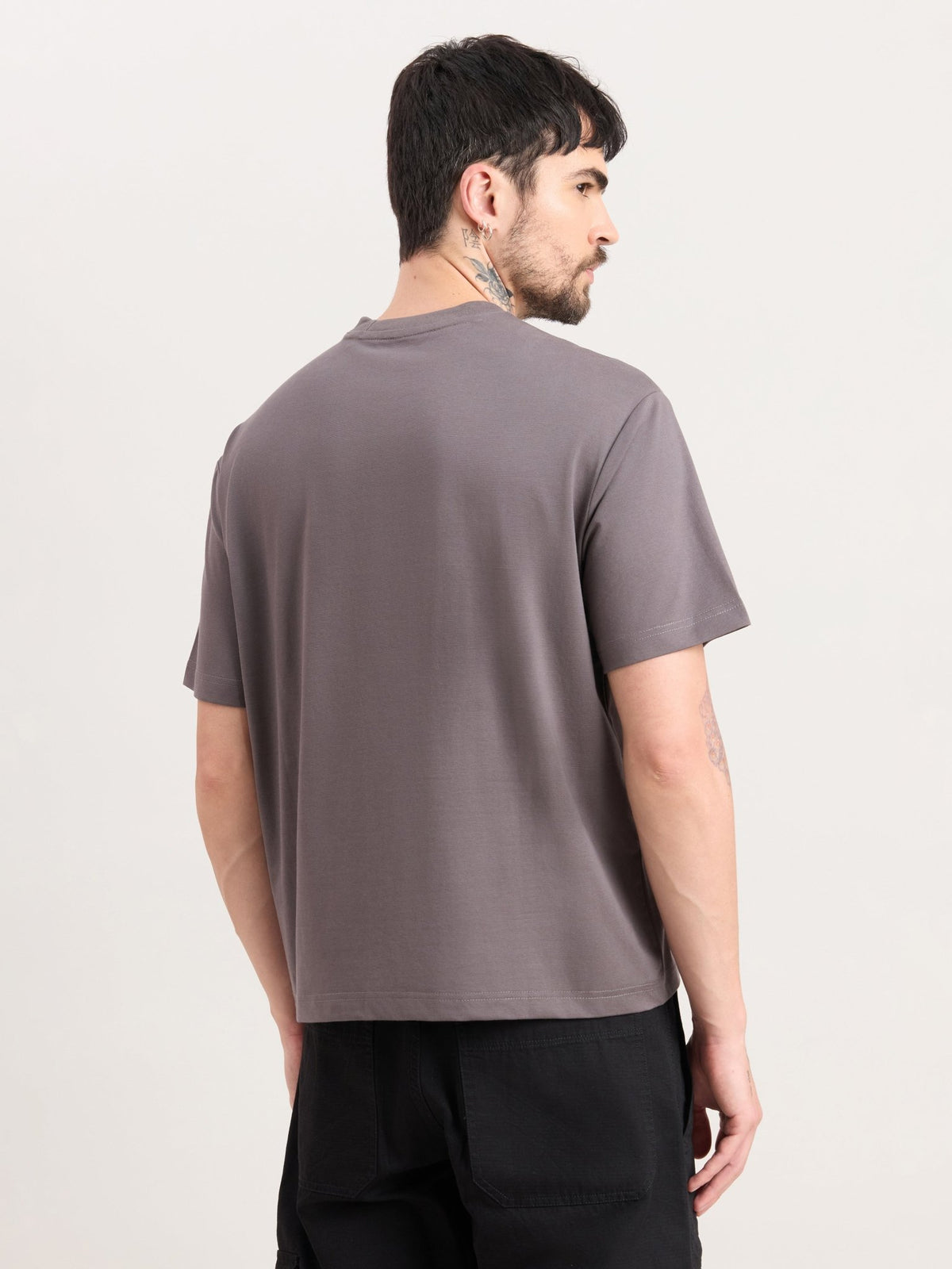 Nora - Loose Fit T-Shirt - Shale - Espanshe