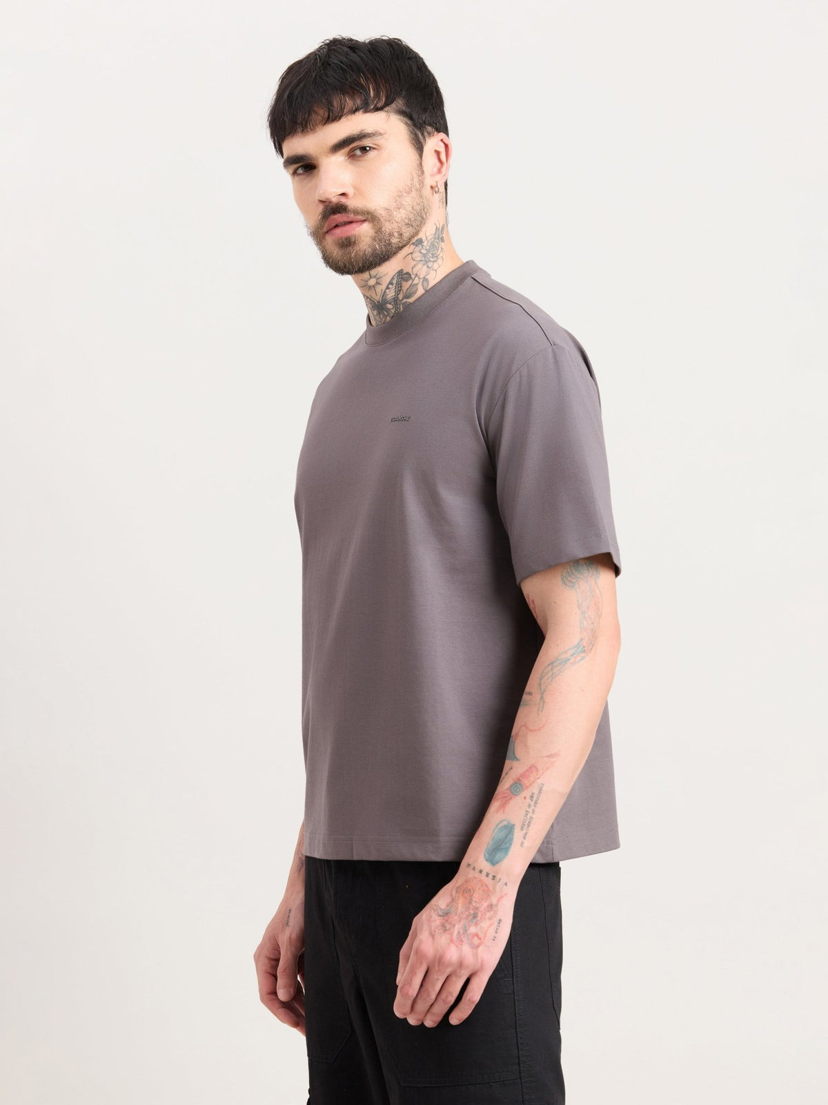 Nora - Loose Fit T-Shirt - Shale - Espanshe