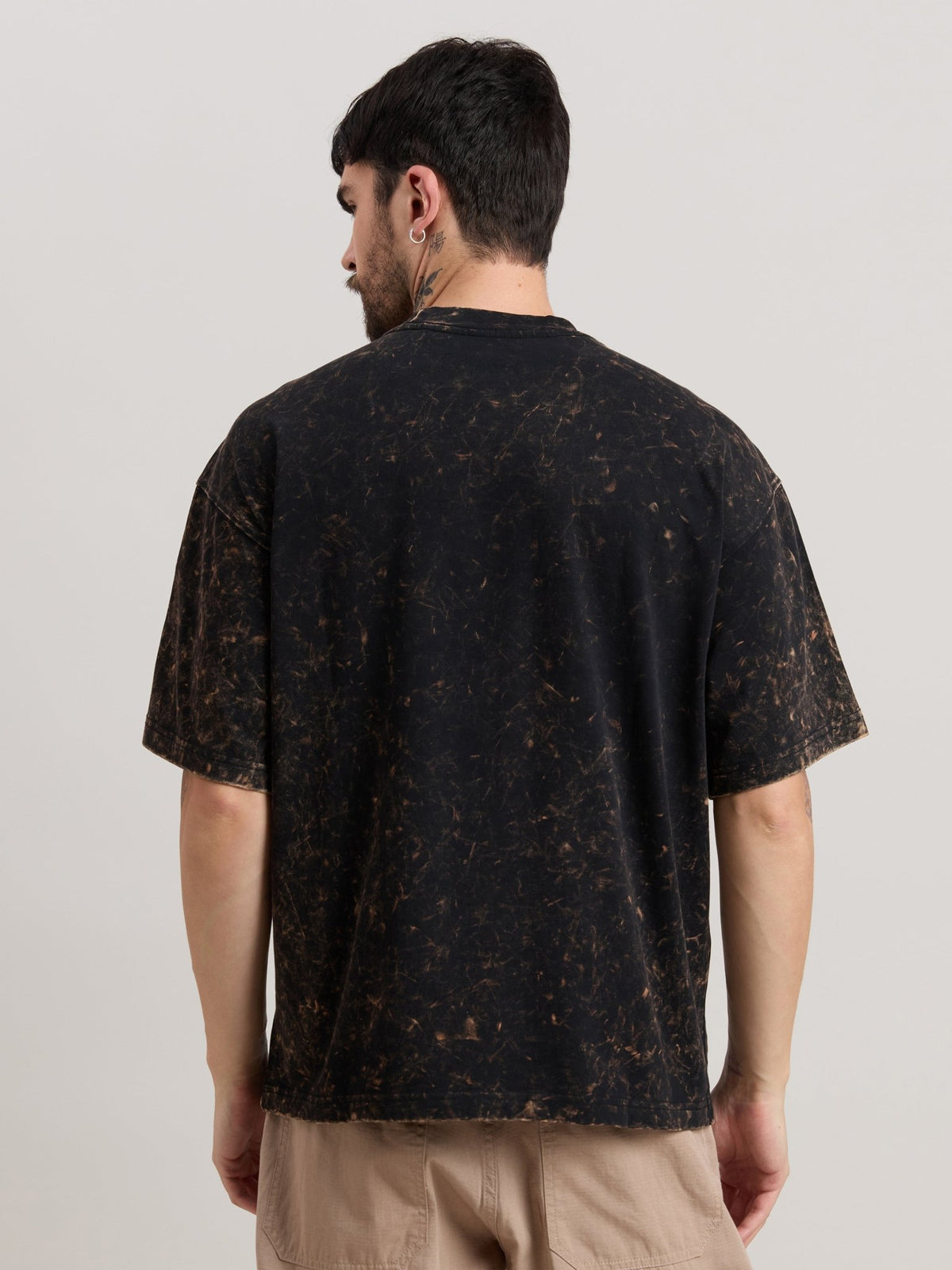 Kellington - Fade Black Baggy T-Shirt - Espanshe