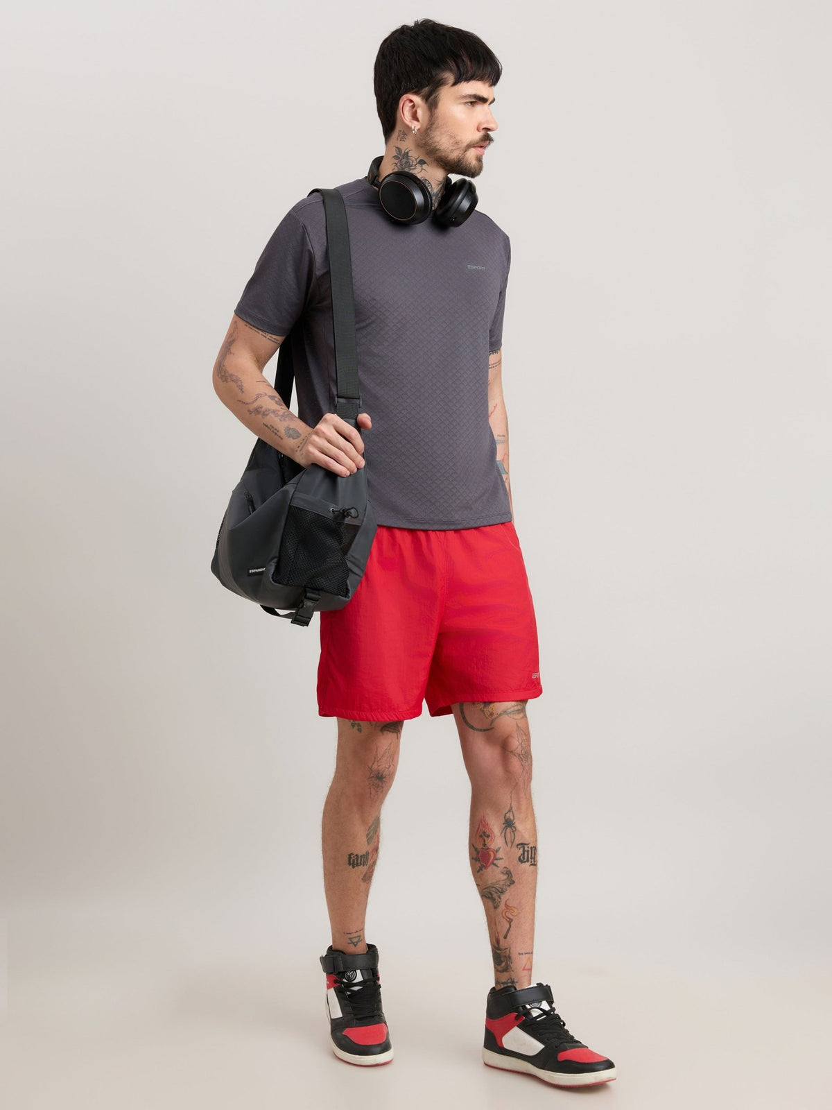 Zyphic - Sport Shorts - Bright Red - Espanshe