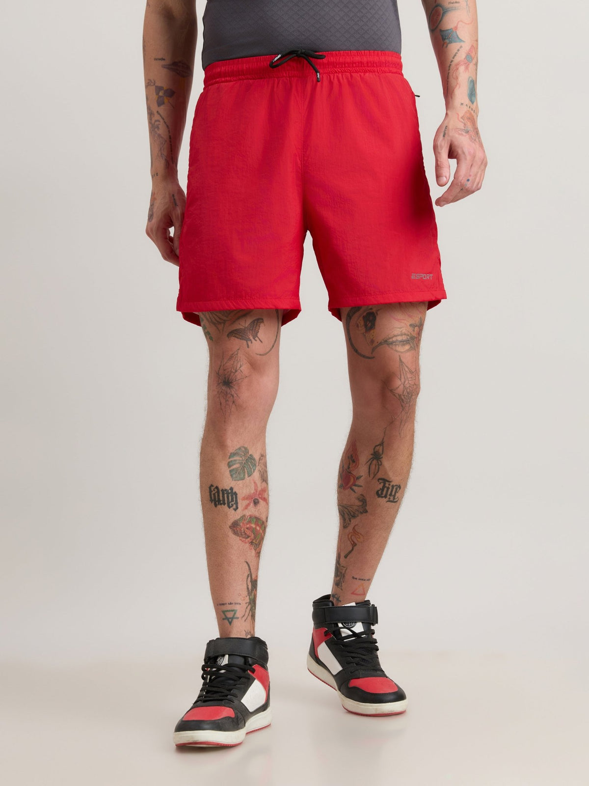 Zyphic - Sport Shorts - Bright Red - Espanshe