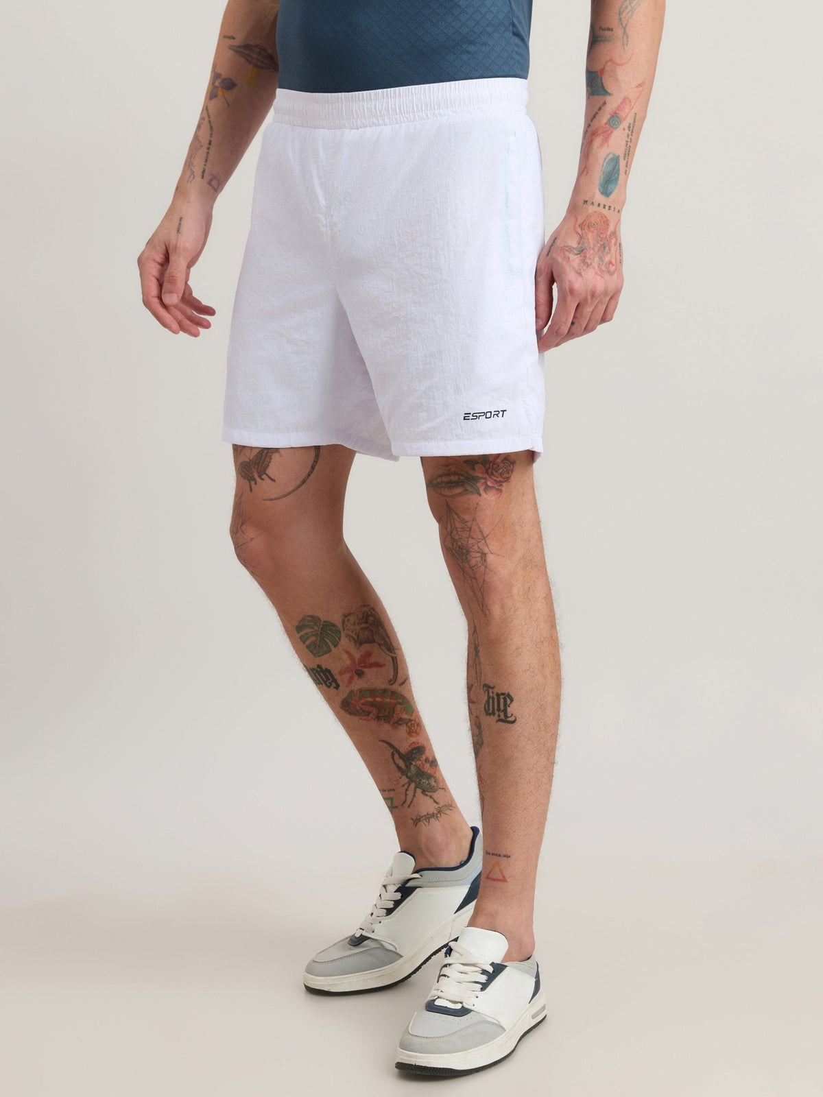 Zyphic - Sport Shorts - White - Espanshe