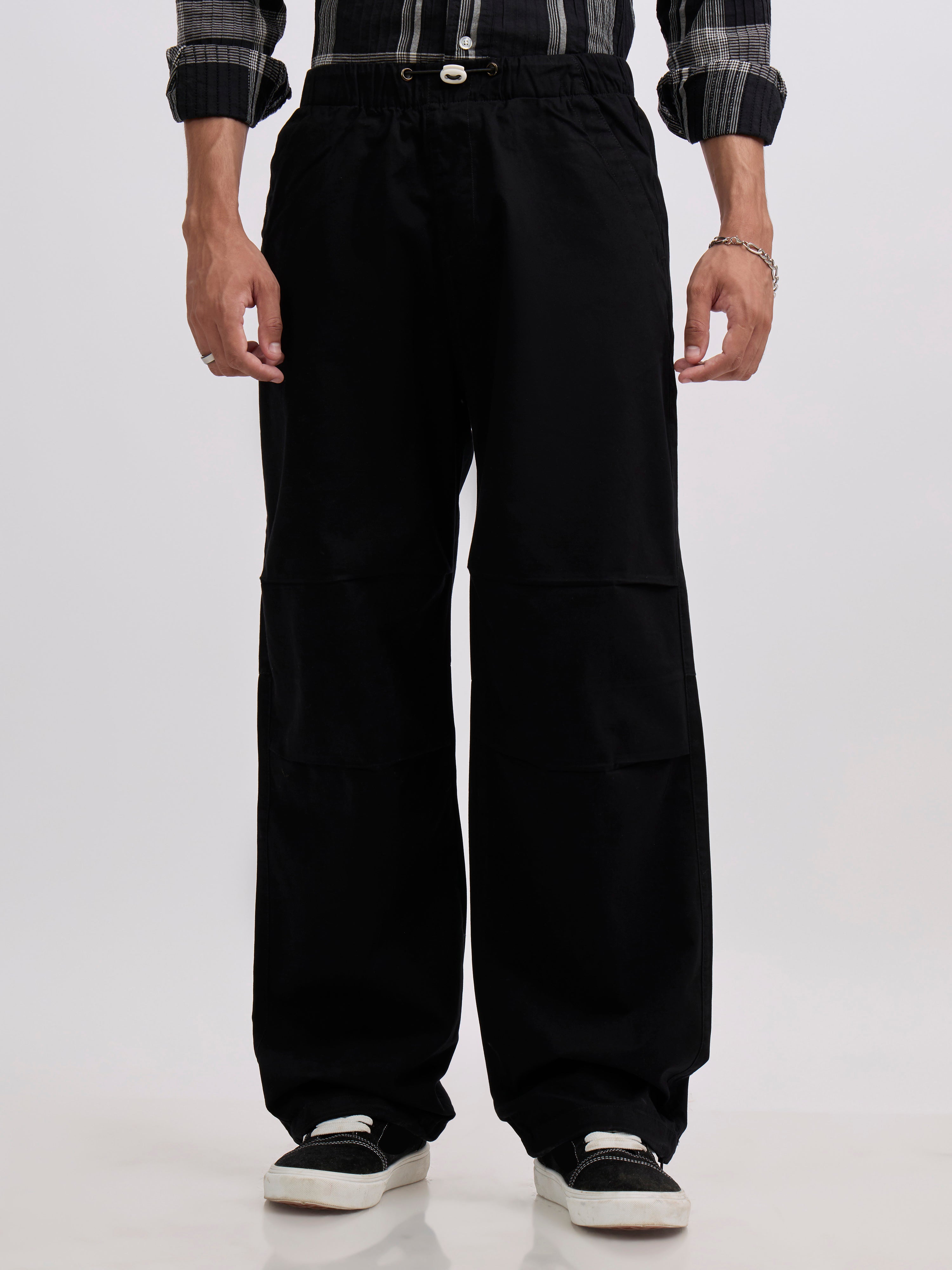 Vibeflex - Parachute Joggers - Black