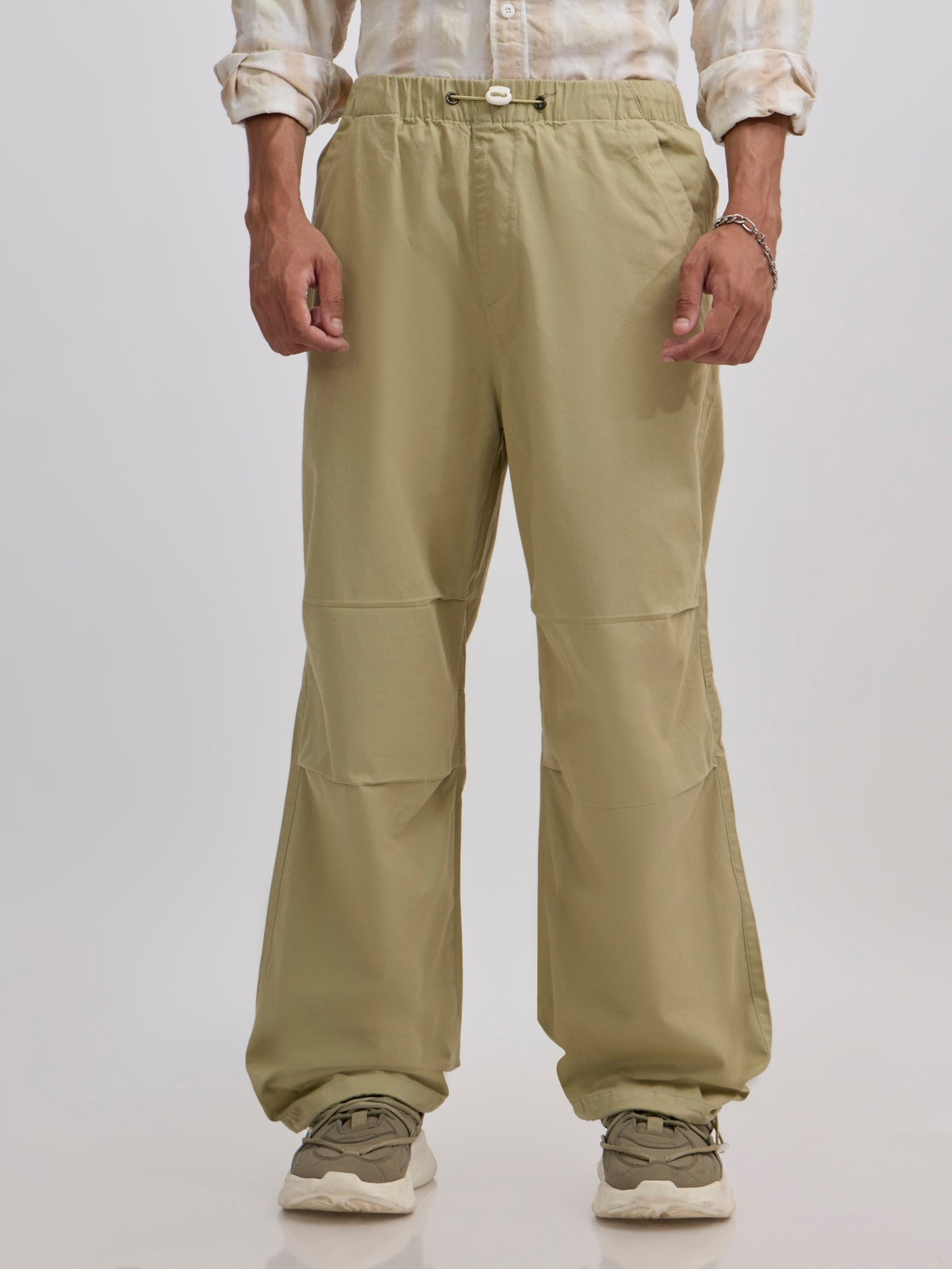 Vibeflex - Parachute Joggers - Iguana Green - Espanshe